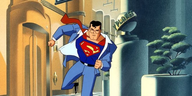 Bannire de la srie Superman : The Animated Series
